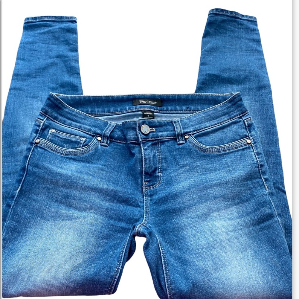 WHBM skimmer jeans size 0
